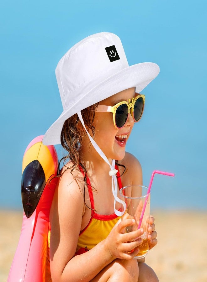 Bucaum Baby Toddler Sun Hat,Kids Summer UPF 50+ Foldable Beach Bucket Hat for Boys Girls Children 0-6 Months - Image 3