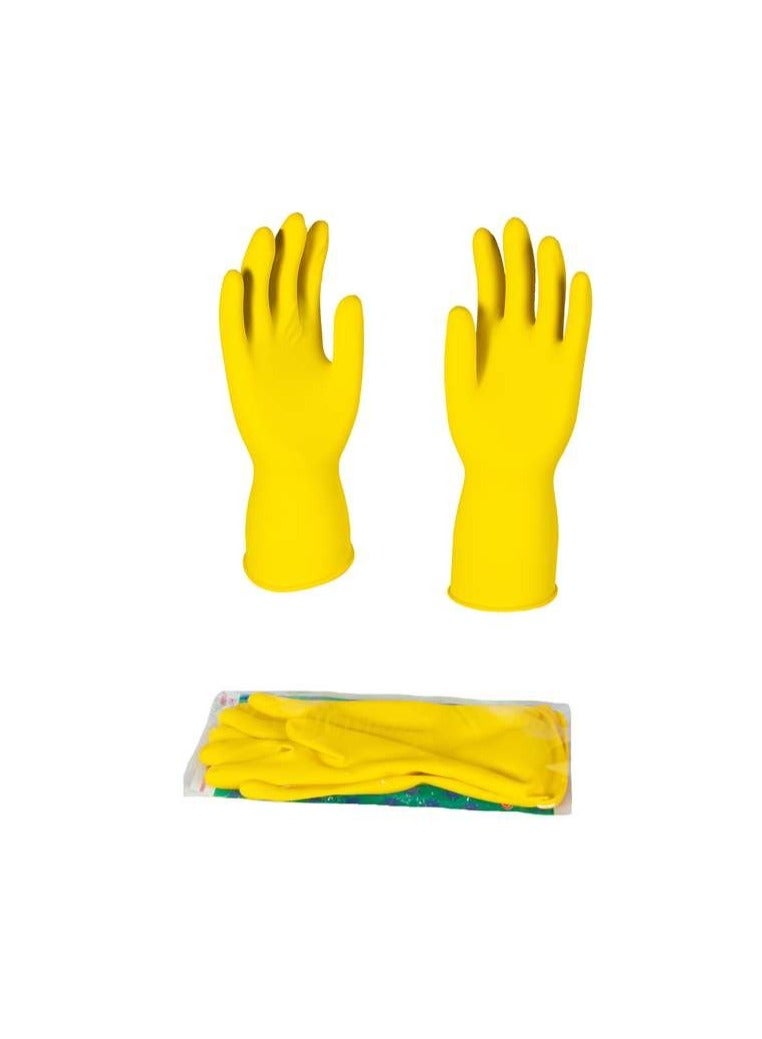 Rubber gloves, L
