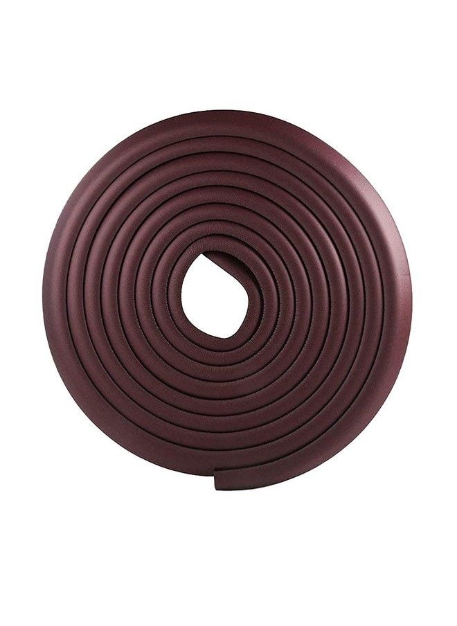 The Little Lookers - Baby Proofing 2 Metre L Shaped Edge Guards Roll ; Child Safety Edge Protectors ; Safety Accessories With Adhesive Tape For Babies;Kids;Children (Brown Pack Of 1) - Image 1
