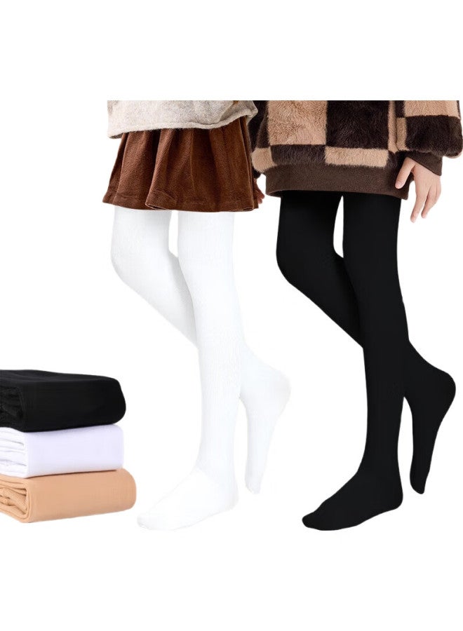 Barbie Children'S Dance Socks Spring And Autumn Thin Velvet Dance Practice Bottoms White Silk Stockings Autumn And Winter Plus Velvet Girls Tights - Image 3