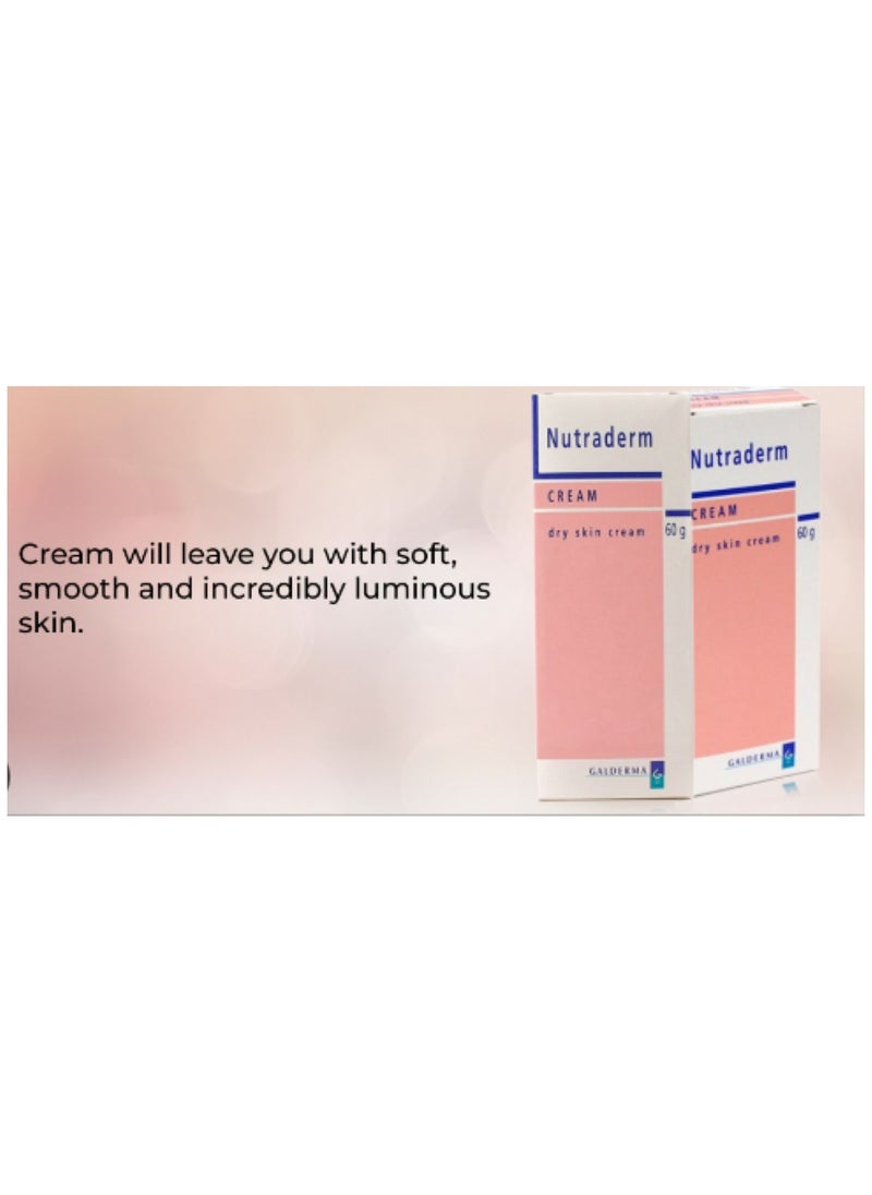 GALDERMA - Nutraderm Dry Skin Cream 60grams - Image 1