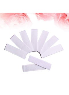 Amosfun 10Pcs Back Adhesive Tape Table Skirt Rug Gripper Sticker Pads Sticky Back Wall Mounting Strips For Home Office  - Image 3
