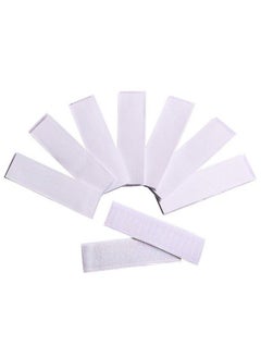 Amosfun 10Pcs Back Adhesive Tape Table Skirt Rug Gripper Sticker Pads Sticky Back Wall Mounting Strips For Home Office  - Image 2