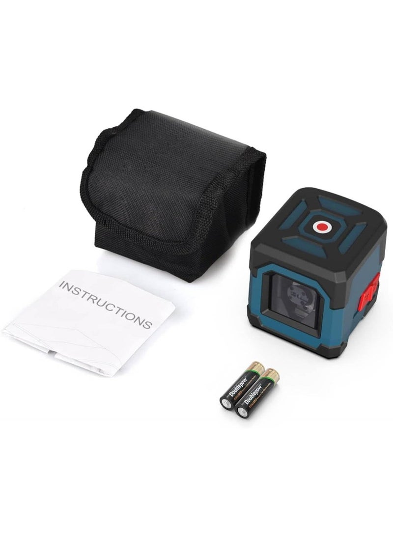 High precision IP54 laser infrared cross level laser level，Laser Level, Cross Line Laser with Self-Leveling, Vertical and Horizontal Line, Rotatable 360 Degree, Carrying Pouch, Battery Included (Green) Class 2 Laser Wavelength: 635nm Power Output: - Image 3