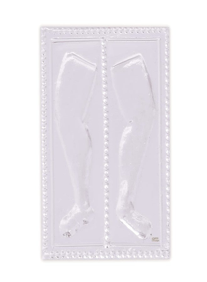 Osasbazaar Pure Silver Legs, Silver Paav for Puja, Offering, Donation and Lal Kitaab Remedy - 97%-99% Pure BIS Hallmarked - Image 1