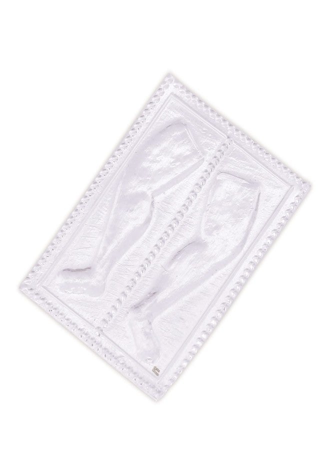 Osasbazaar Pure Silver Legs, Silver Paav for Puja, Offering, Donation and Lal Kitaab Remedy - 97%-99% Pure BIS Hallmarked - Image 2