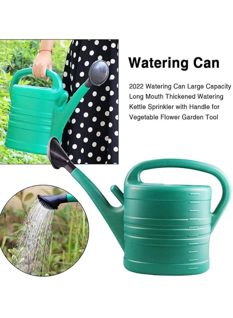 Scrolls 5L Plastic Watering Can for Gardening, Essential Lightweight Watering Can with Long Spout, 3- in-1 Detachable Sprinkler Rose Head for Indoor and Outdoor Garden - Image 5
