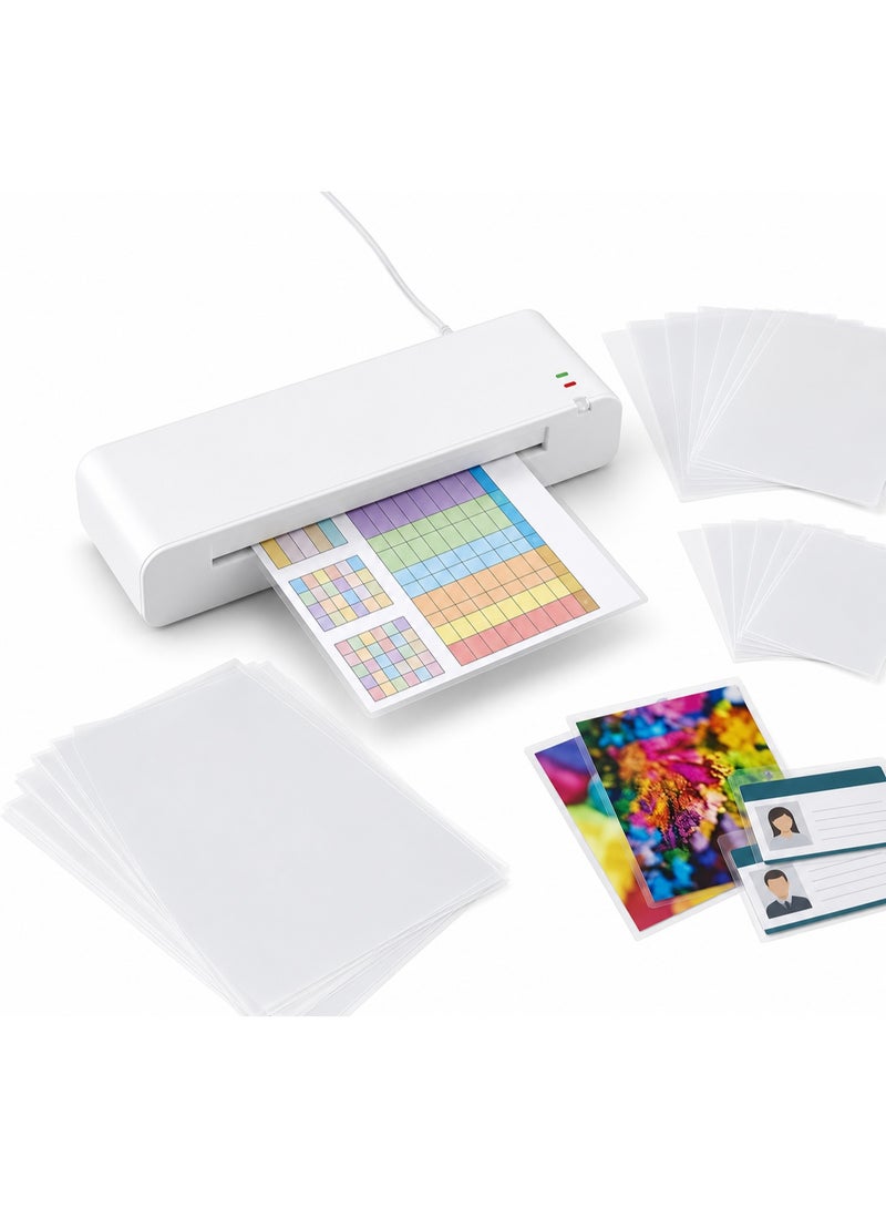 A4 Thermal Laminator Machine with 30-Pouch Kit, Compact Document Laminator for Home, School & Office - Image 2
