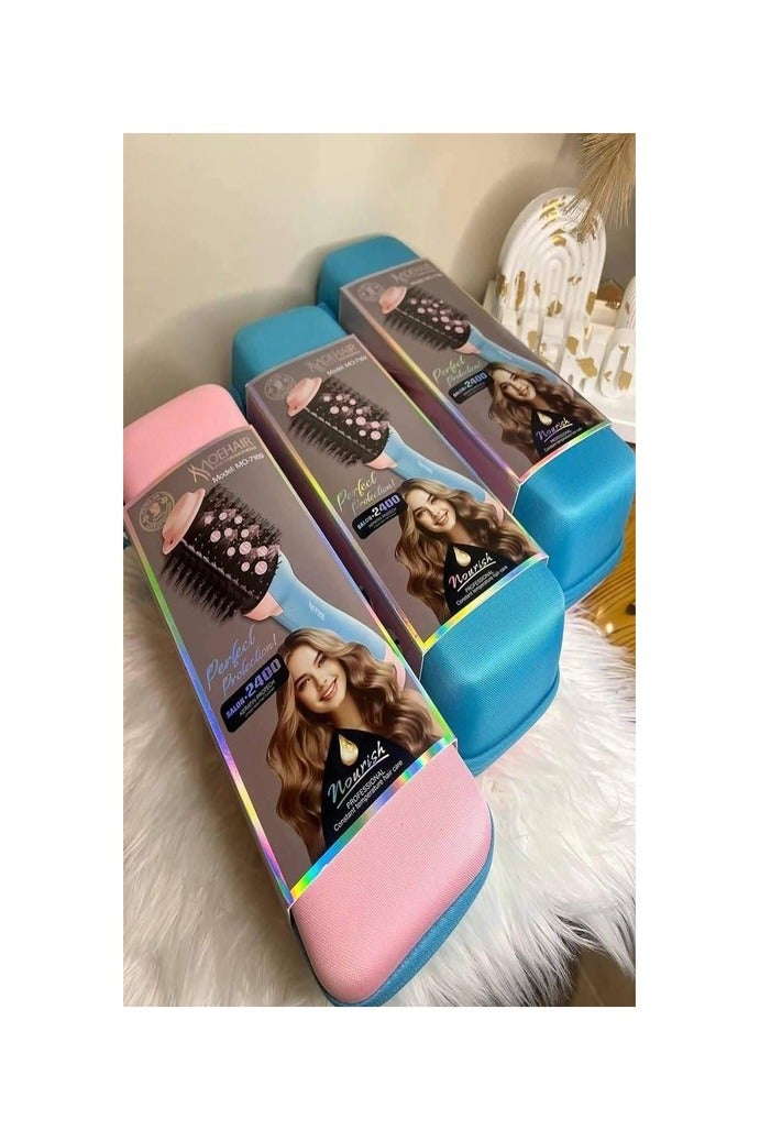 MOHAIR Mohair 2400 Dry and Wet Hair Styler Brush + Brand Bag Gift 2400 Watts  - Image 4