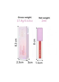 DEROL Cosmic Funk Polarized Liquid Eyeshadow 04# Errant  - Image 3