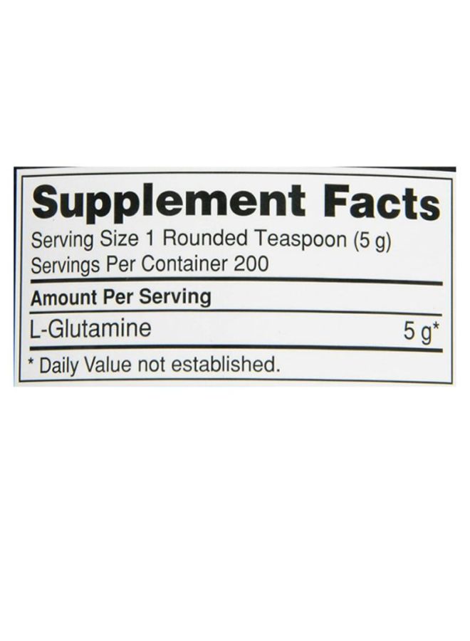 ON Optimum Nutrition Glutamine Powder Unflavored Powder 200'S