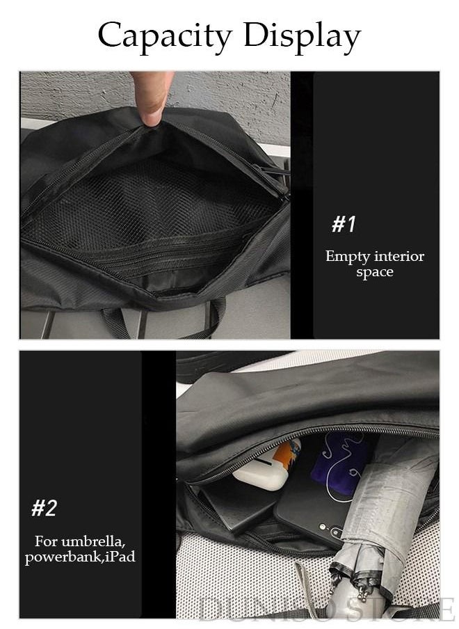 DUNISO Compact Sling Bag for Men and Women Waterproof Crossbody Bag Multipurpose Chest Shoulder Bag with Buckle Everyday Carry Bag for Travel Work Sports  - Image 5