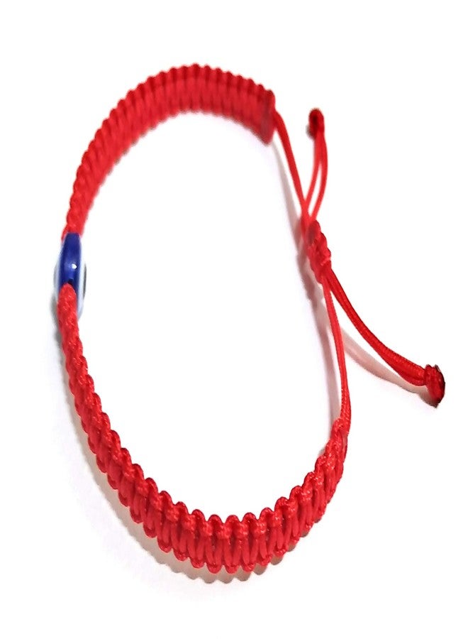 jewel string resin Evil Eye Bead Bracelet For Boys (Red) - Image 4