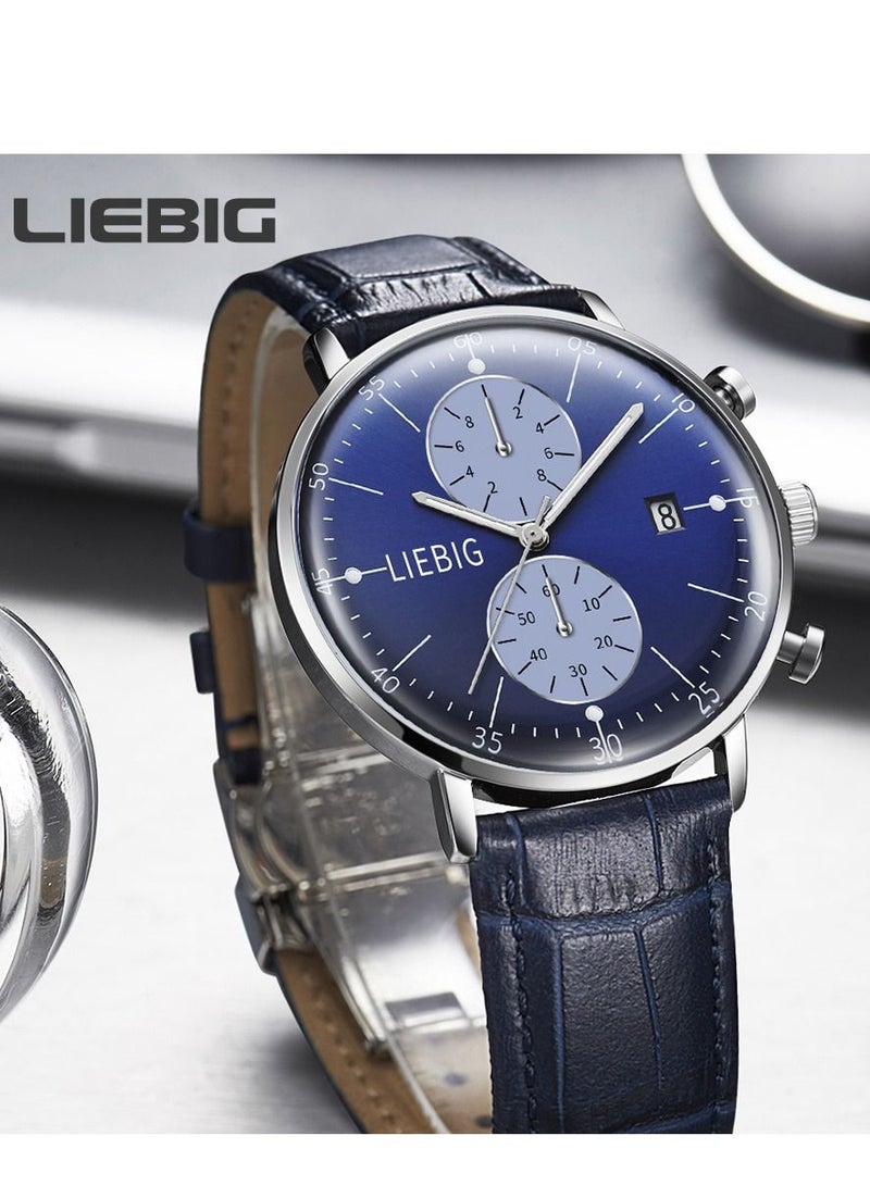 LIEBIG ساعة كوارتز رجالية أنيقة - Image 3