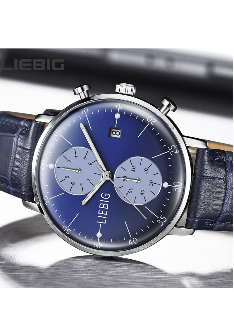 LIEBIG ساعة كوارتز رجالية أنيقة - Image 4