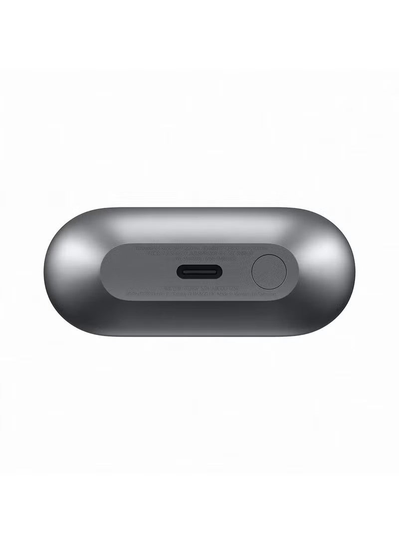 سامسونج 53 mAh Galaxy Buds 3 Pro Black with Galaxy Ai | Adaptive ANC | Real-Time Interpreter | 24-Bit Hi-Fi Audio | Up to 37H Battery | Ip57 Silver - Image 4
