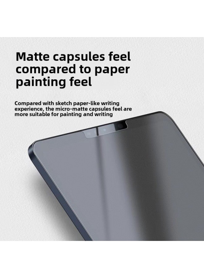 Japan IPad Paper Film Pro11/12.9 Painting Film Pro9.7/10.2 Handwriting Film AR Transparent-Color:Frame Sticker  Removable Paper Film Set-Size:ipad Pro 11 2021 - Image 4