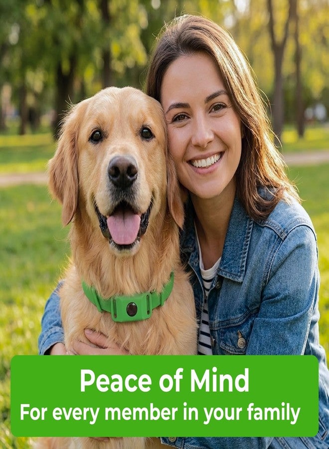 قلادة FurLife الخضراء للحيوانات الأليفة - قلادة مهدئة ووقائية من البراغيث والقراد للكلاب والقطط | قلادة مقاومة للماء | آمنة لجميع السلالات - Image 2