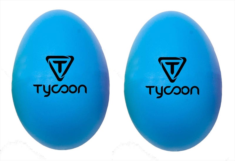 Tycoon Percussion Plastic Egg Shakers - Blue - Image 1