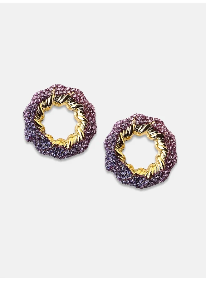 سوهي حلق صناعي مزخرف للمجوهرات