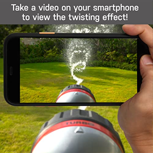 Eden 94814 Metal Thumb Control Heavy Duty Garden Hose Nozzle, Water Sprayer Nozzle with 6 Adjustable Watering Patterns, W/Quick Connect Starter Set for Plants, Lawn, Garden - Image 3