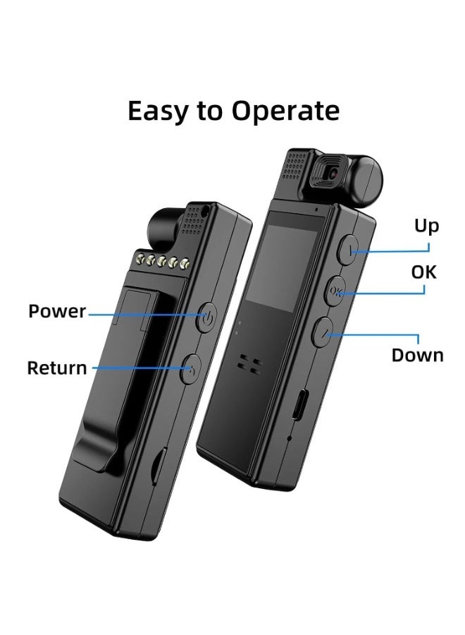 L9 Cycling Recorder with 1.3-inch Color Display, 1080P HD Video - Image 3