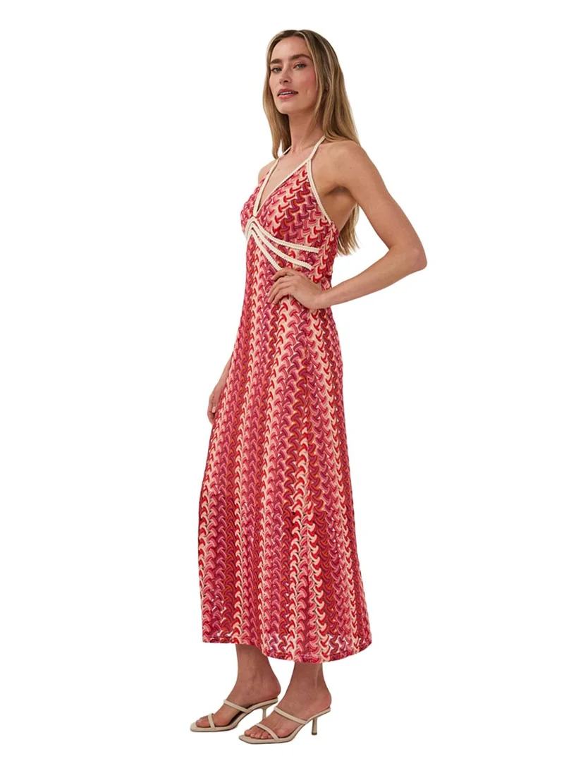 Esqualo  Esqualo Dress Colored Crochet for Women | Best Price UAE