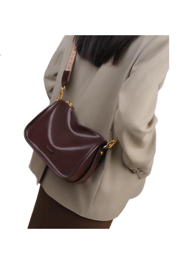 Viney Leather Handbag For Women, Luxury Crossbody Pillow Bag, Large Capacity Shoulder Bag, Birthday Gift For Girlfriend, Qixi Festival And Valentine'S Day Present - Image 2