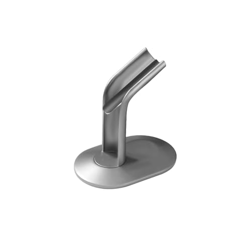 Buwico Hair Straightener Holder Compatible with Dyson Airstrait, Desktop Display Stand Compatible with Dyson Airstrait Straightener, Desktop Organizer Compatible with Dyson Hair Drye (Silver) - Image 2