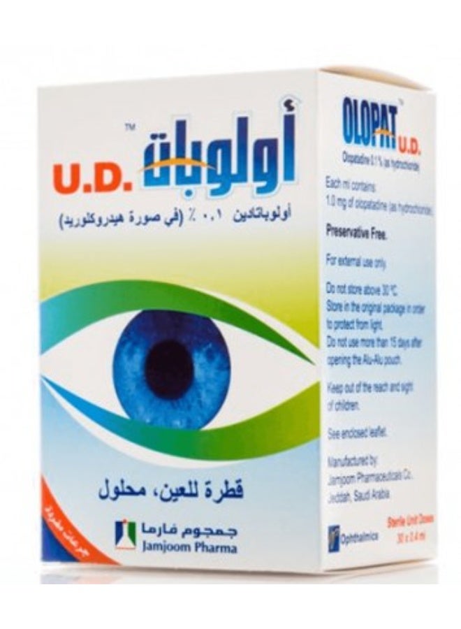 Olopat U.D. Eye Drops Solution 30*0.4ml - Image 2
