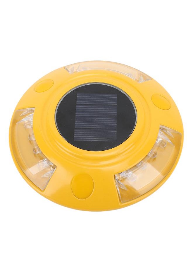 Thoraya Solar Dock Light Driveway Marker Road Stud Lights IP68 Waterproof Auto On Sensor Warning Pathway Sidewalk Step Lights Red Light  - Image 1