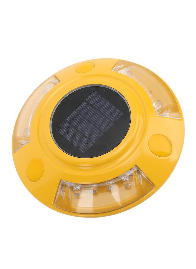 Thoraya Solar Dock Light Driveway Marker Road Stud Lights IP68 Waterproof Auto On Sensor Warning Pathway Sidewalk Step Lights Red Light  - Image 2