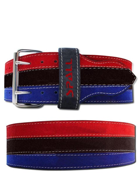 Powerlifting Back Workout Gym Belt, Double Color Weight Lifting Belt Waist Support Training Protective Gear for Heavy Gym Training Workouts for Men and Women, Deadlift Training Belt