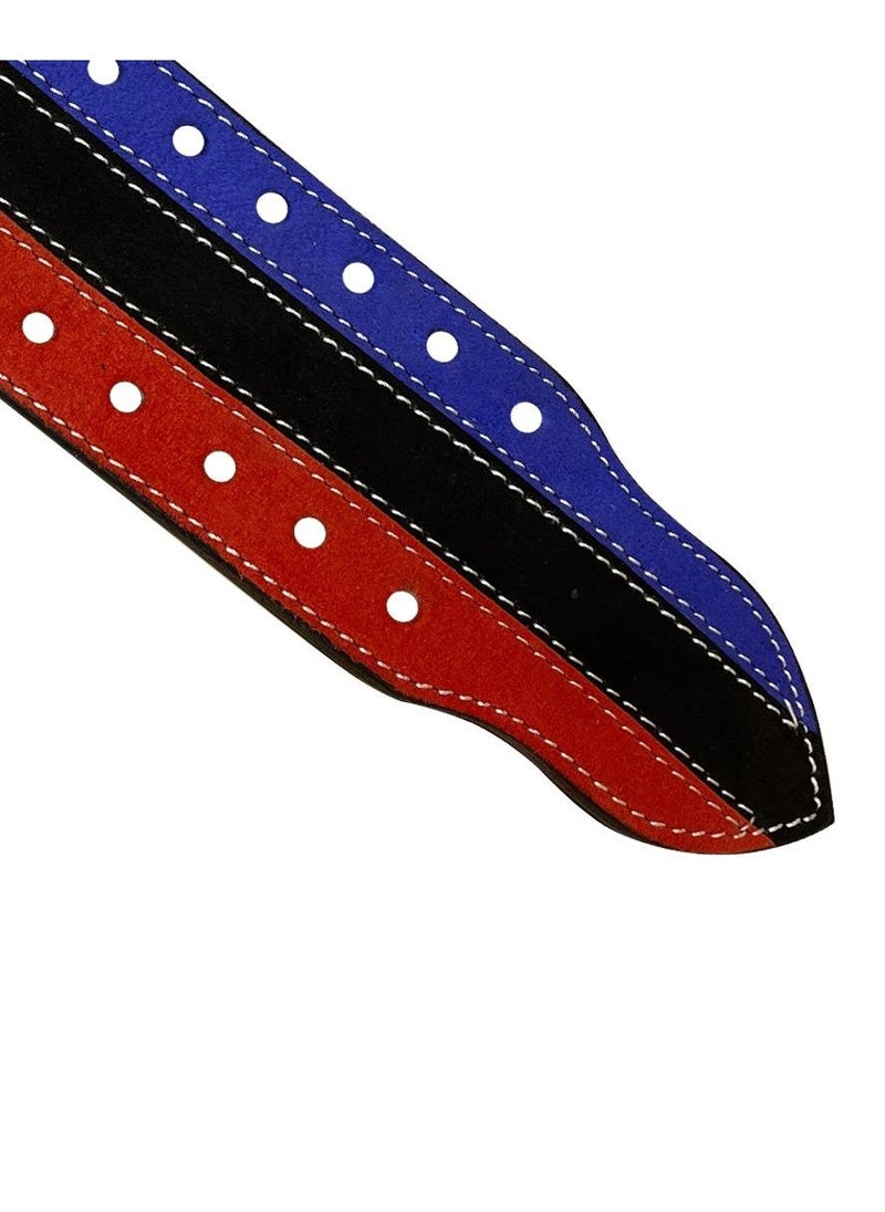 Powerlifting Back Workout Gym Belt, Double Color Weight Lifting Belt Waist Support Training Protective Gear for Heavy Gym Training Workouts for Men and Women, Deadlift Training Belt