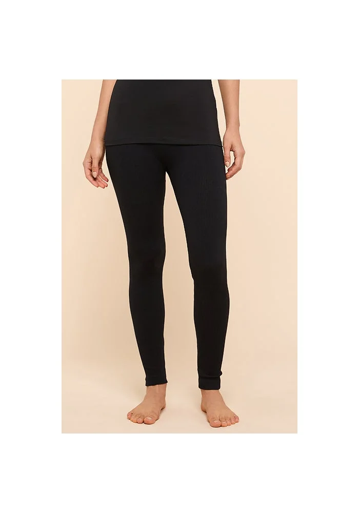أر أند بي Ribbed Leggings With Elastic Waist