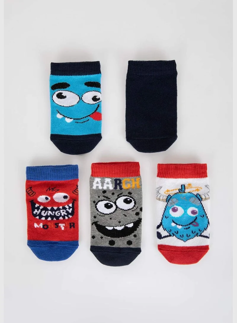 DeFacto 5 Pack Boy Low Cut Socks