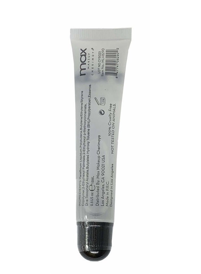 Cherimoya (6Pack) MAX Makeup Lip Polish HONEY Clear Gloss - Image 2