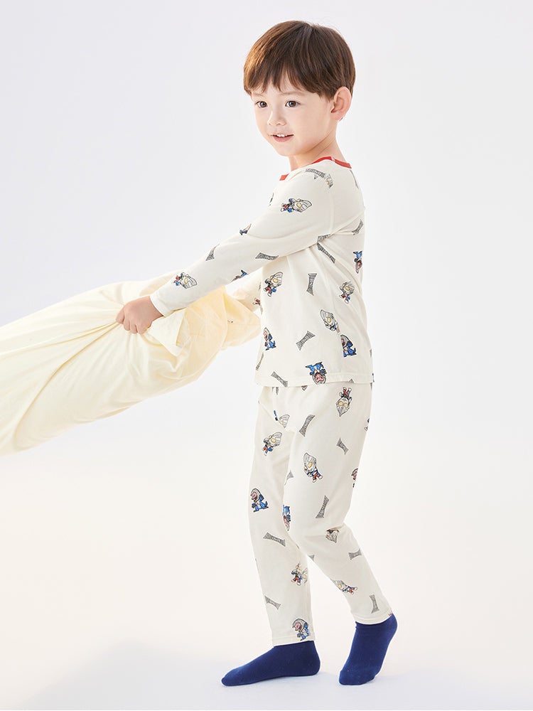 بالابالا طقم بيجامة للبيت للأولاد - Image 2