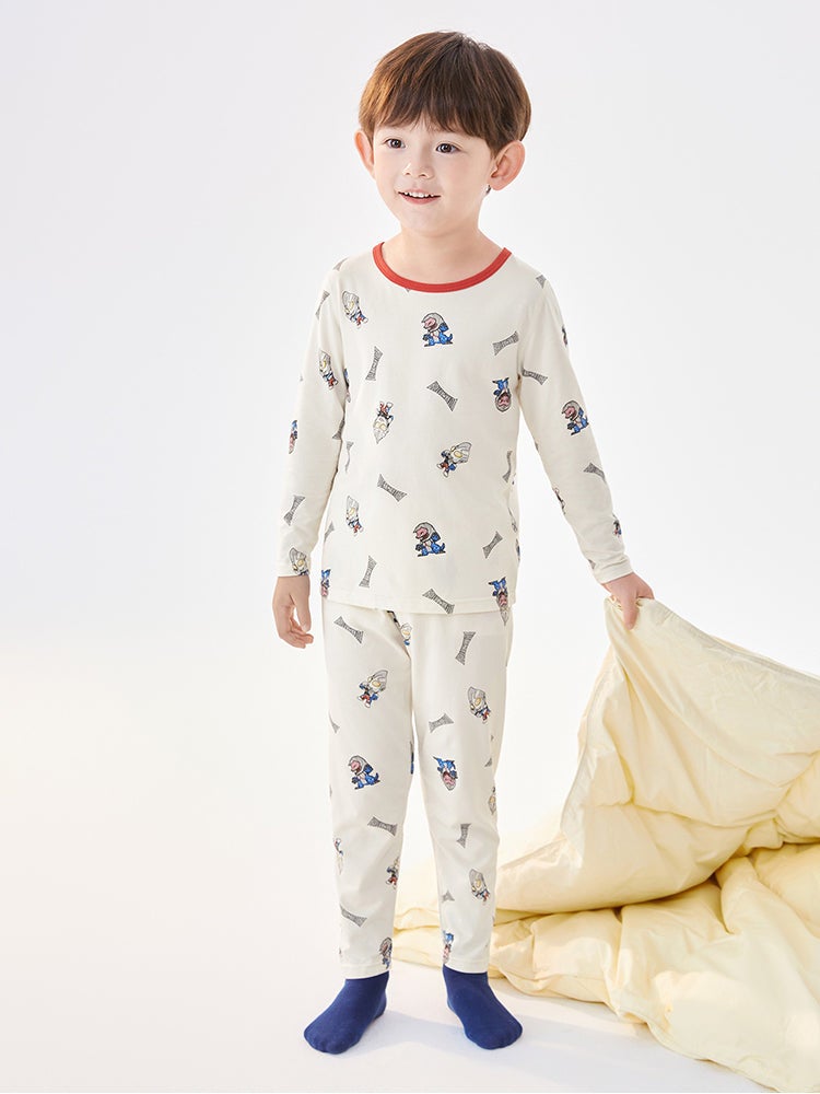 بالابالا طقم بيجامة للبيت للأولاد - Image 1