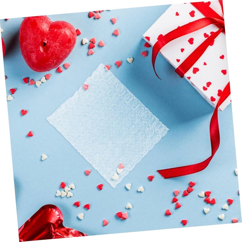 100pcs Thickened Bubble Pouches Transparent Cushion Wrap for Shipping Storage Packing Shockproof Protective Packaging for Small Business Use - Image 4