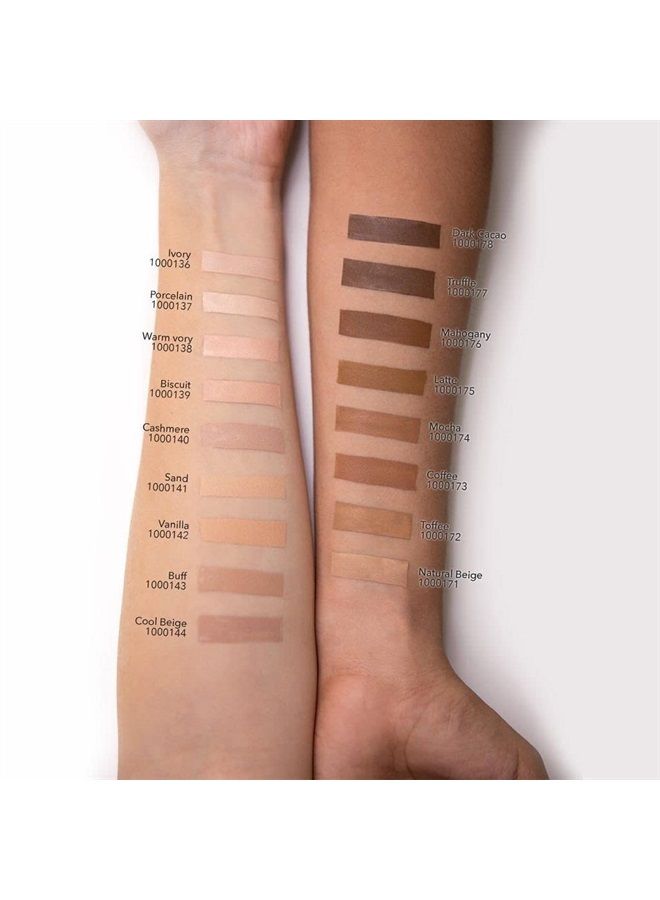 Farmasi VFX Pro Camera Ready, 30 mL Liquid Cream, Lightweight Long Lasting Coverage, Face Makeup, Foundation 10 (Natural Beige)