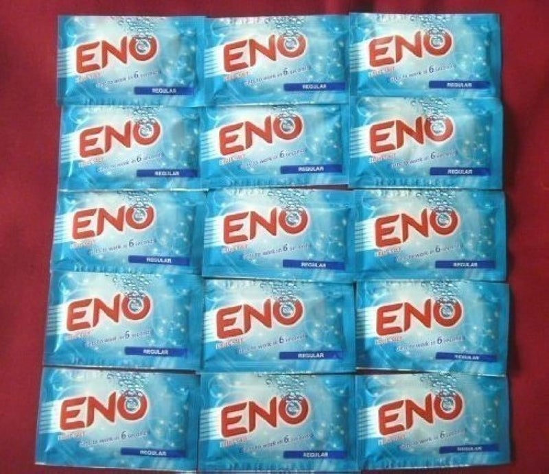 Eno Fruit Salt Regular Flavour 15 Sachets X 5 Grams - Image 1