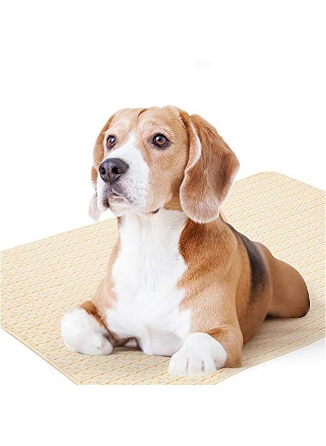 Gonice - Waterproof Bed Pad Washable and Reusable Underpads 4 Layer Incontinence Mattress Protector 100% Cotton Surface for Children Adults and Pets - Image 1