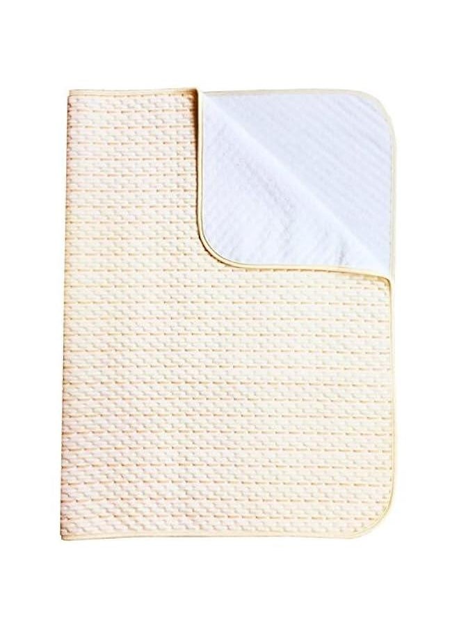Gonice - Waterproof Bed Pad Washable and Reusable Underpads 4 Layer Incontinence Mattress Protector 100% Cotton Surface for Children Adults and Pets - Image 1