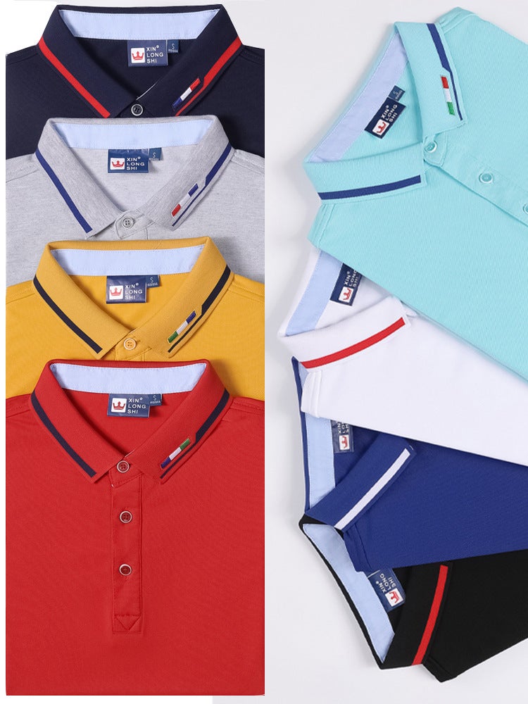 Catering Waiter Work Clothes Short-Sleeved T-Shirt Ice Silk Cotton Work Clothes Female Supermarket Burger Fast Food Restaurant Work Clothes Embroider - Image 5