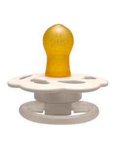 nip Newborn Cherry Soother, Latex, Orange And Brown, Round Teats  - Image 4