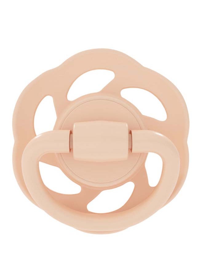 nip Newborn Cherry Soother, Latex, Orange And Brown, Round Teats  - Image 3