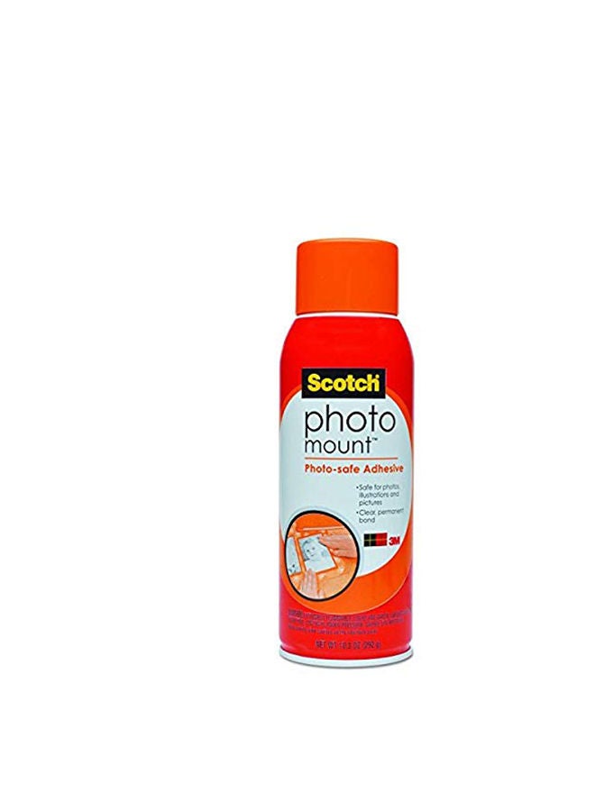 3M Scotch(R) Photo Mount (TM) Photo-safe Spray Adhesive, 6094, 10. 3 oz