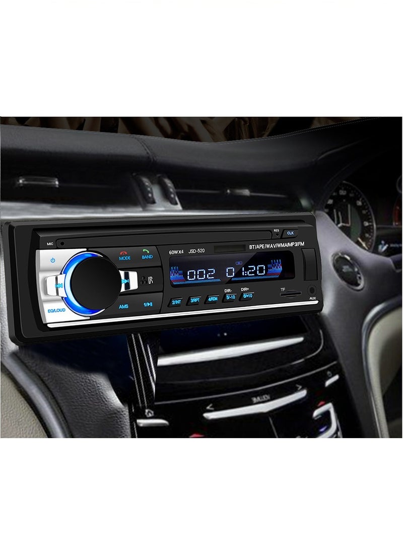 Generic - Digital Car Stereo Player, Single-Din Car Stereo Bluetooth In Dash with Remote Control, Receivers USB/SD/Audio, MP3 Player/FM Radio - Image 1