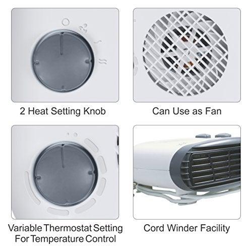 Orpat OEH-1260 2000-Watt Fan Heater (Grey) - Image 3
